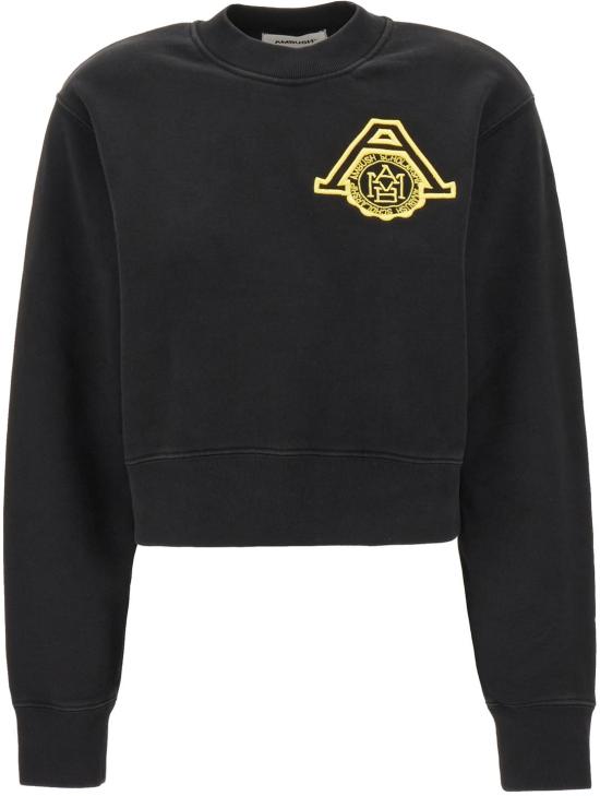  엠부시 스웨터 BWBA001S24JER0011018 BLACK