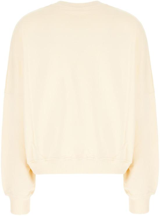 25FW 마르니 로고 크루넥 스웨트셔츠 FLJE0185P7USCX43SLW06 YELLOW - MARNI