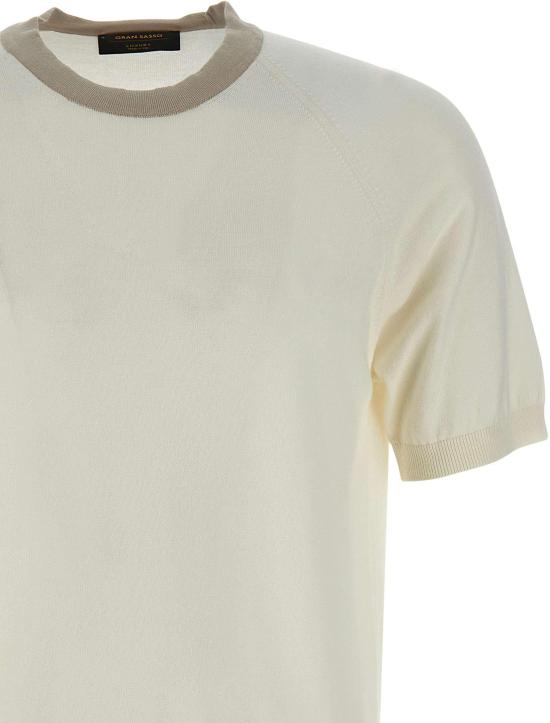 25SS 그랑싸쏘 반팔 티셔츠 5718118045005 WHITE - GRAN SASSO