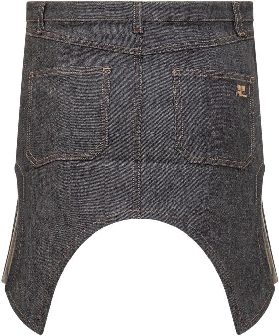  쿠레쥬 숏 스커트 424DJU210DE00359011 NAVY - COURREGES