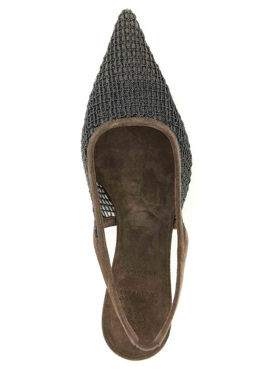 26SS 브루넬로 쿠치넬리 힐/펌프스 MZSFC3215C8769 Brown - BRUNELLO CUCINELLI