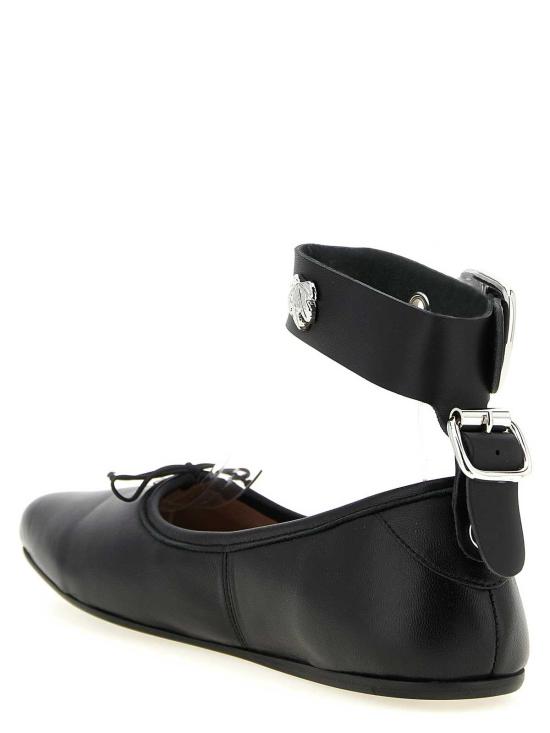 26SS 비비안웨스트우드 플랫 슈즈 7201000OWC006QN401 Black - VIVIENNE WESTWOOD