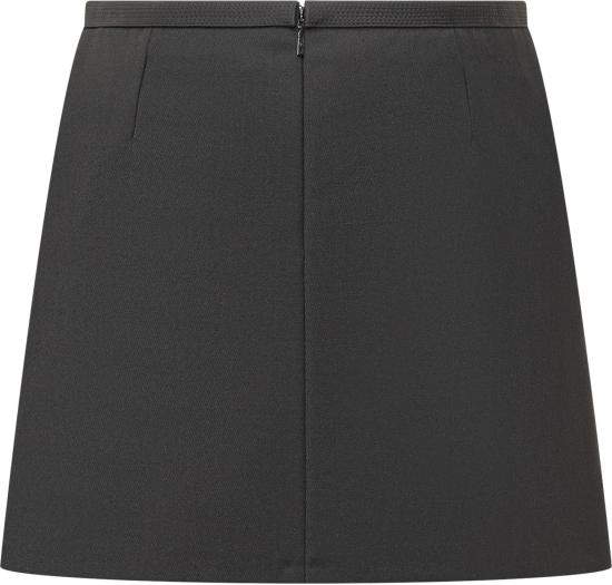  베르사체 숏 스커트 10169551A122721B000 BLACK - VERSACE