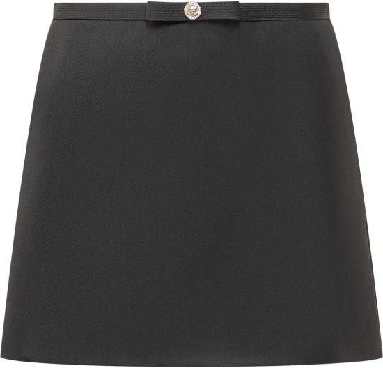  베르사체 숏 스커트 10169551A122721B000 BLACK