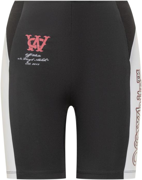 25FW 오프화이트 숏팬츠 OWCB05HF25JER0011001 BLACK