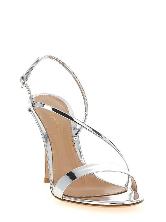 26SS 지안비토로시 샌들 G3276995RICMETARGE Silver - GIANVITO ROSSI