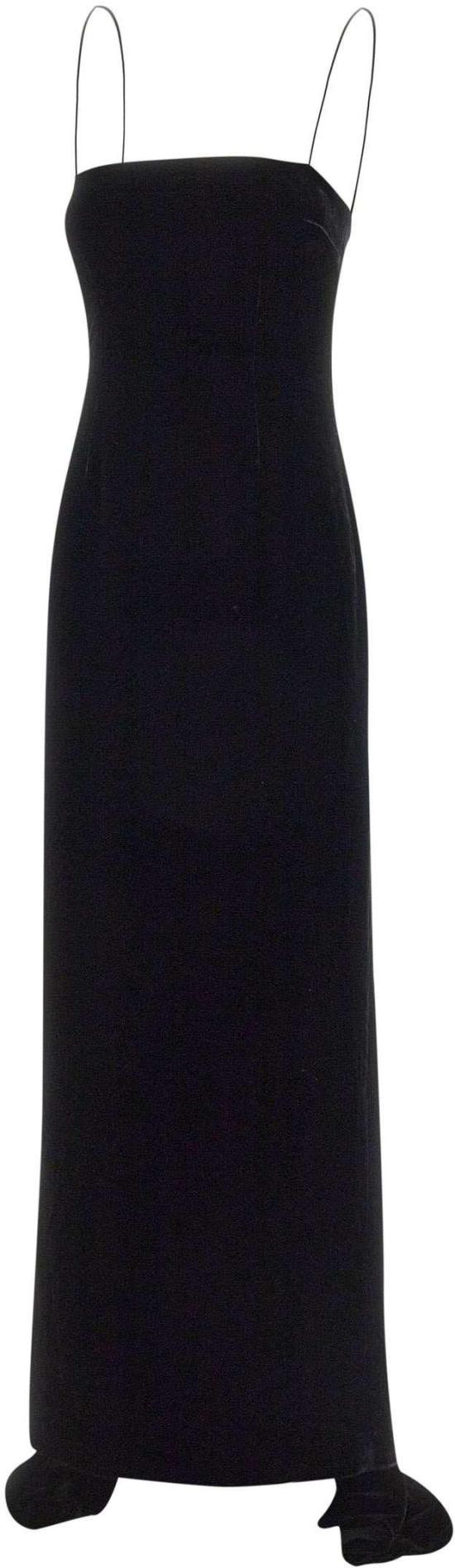 26SS 로테이트 롱 원피스 115004100 BLACK