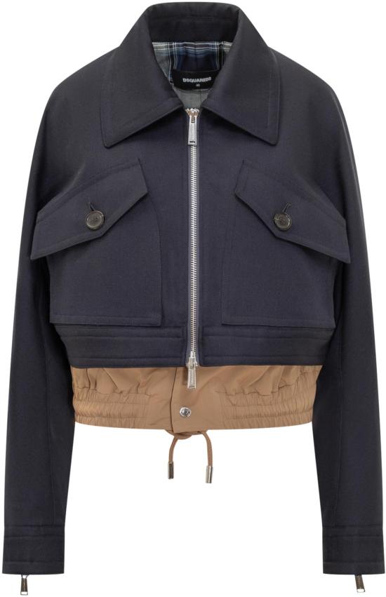 25FW 디스퀘어드2 코트 S75AM1137DTN015961 NAVY