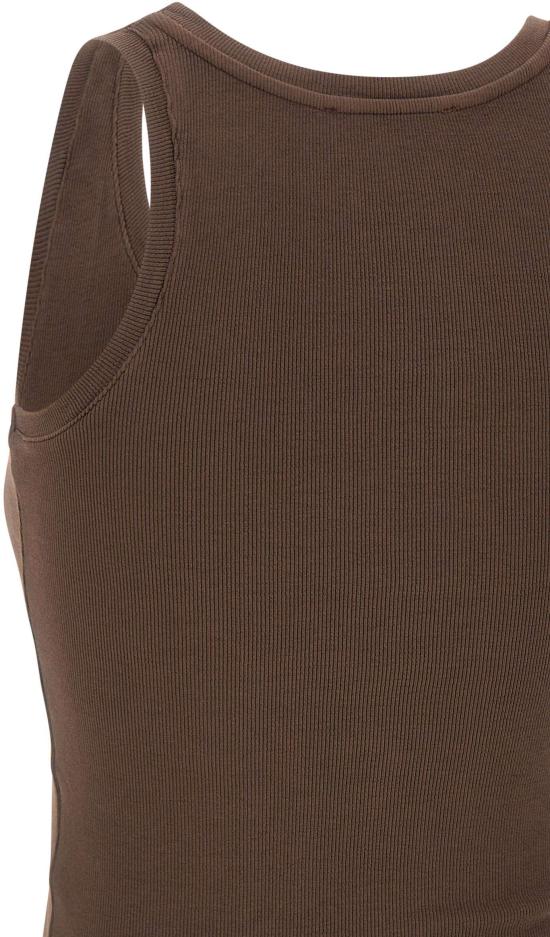 26SS 로테이트 민소매 티셔츠 1153761667 BROWN - ROTATE