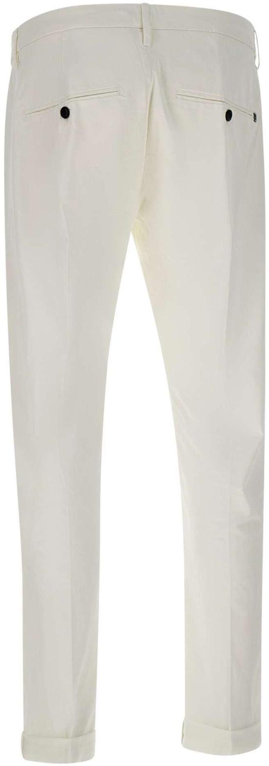26SS 돈답 스트레이트 팬츠 UP235GSE046IZ1000 WHITE - DONDUP