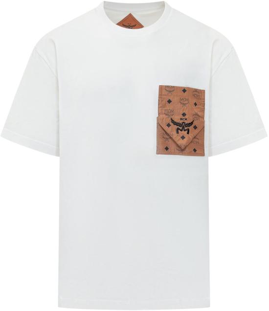 26SS 엠시엠 반팔 티셔츠 MHTEAMM07WT WHITE