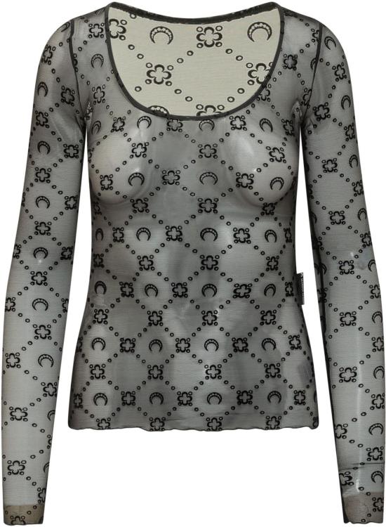 26SS 마린세르 긴팔 티셔츠 WTS018ACJER0005BK99 LICHTGREY