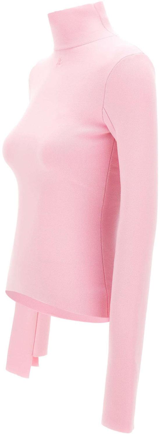 25FW 쿠레쥬 터틀넥 425MPU260FI0001PINK - COURREGES