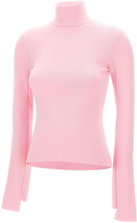 25FW 쿠레쥬 터틀넥 425MPU260FI0001PINK