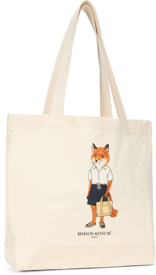 26SS 메종키츠네 숄더백 QU05108WW9042 NEUTRAAL - MAISON KITSUNE