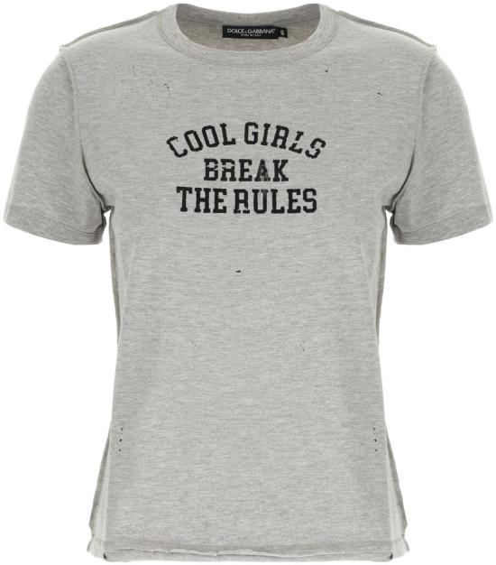 25FW 돌체앤가바나 반팔 티셔츠 F8V89TGDDGHS9000 GREY