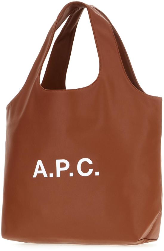 26SS 아페쎄 니논 토트백 PUAATM61565CAD BROWN - A.P.C.
