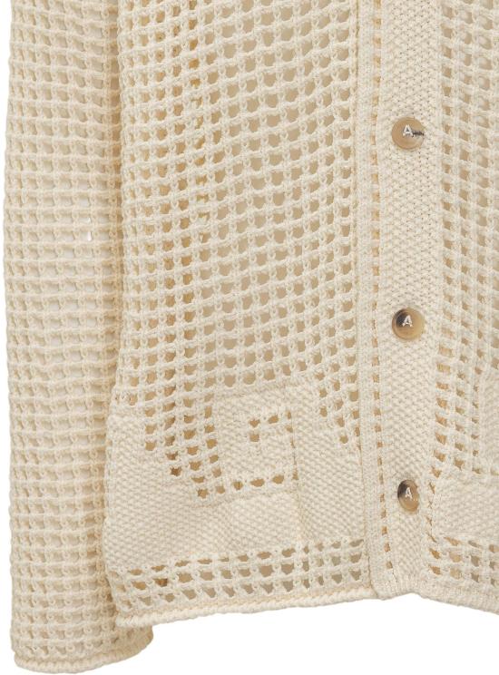 26SS 알라누이 가디건 LMHY002R26KNI0020F0F WHITE - ALANUI