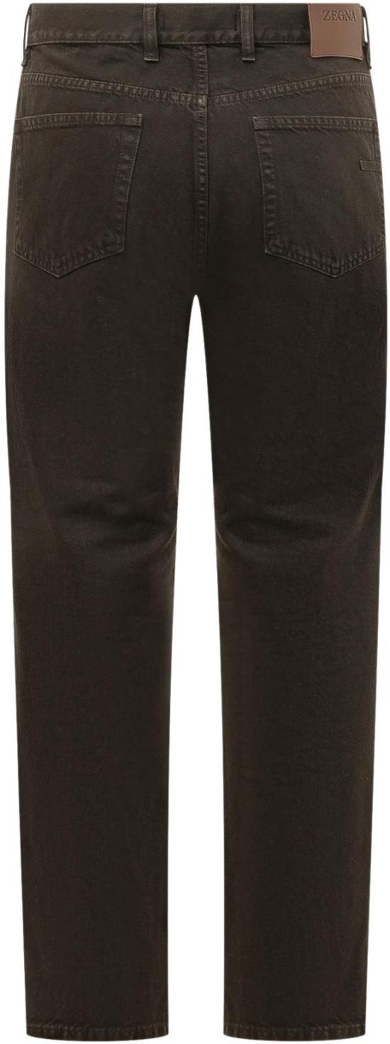 26SS 에르메네질도제냐 스트레이트 팬츠 UHIB9A3CITYM09 DONKERGREY - ERMENEGILDO ZEGNA