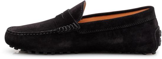 26SS 토즈 고미노 스웨이드 드라이빙 슈즈 XXM22L00010RE0B999 BLACK - TODS