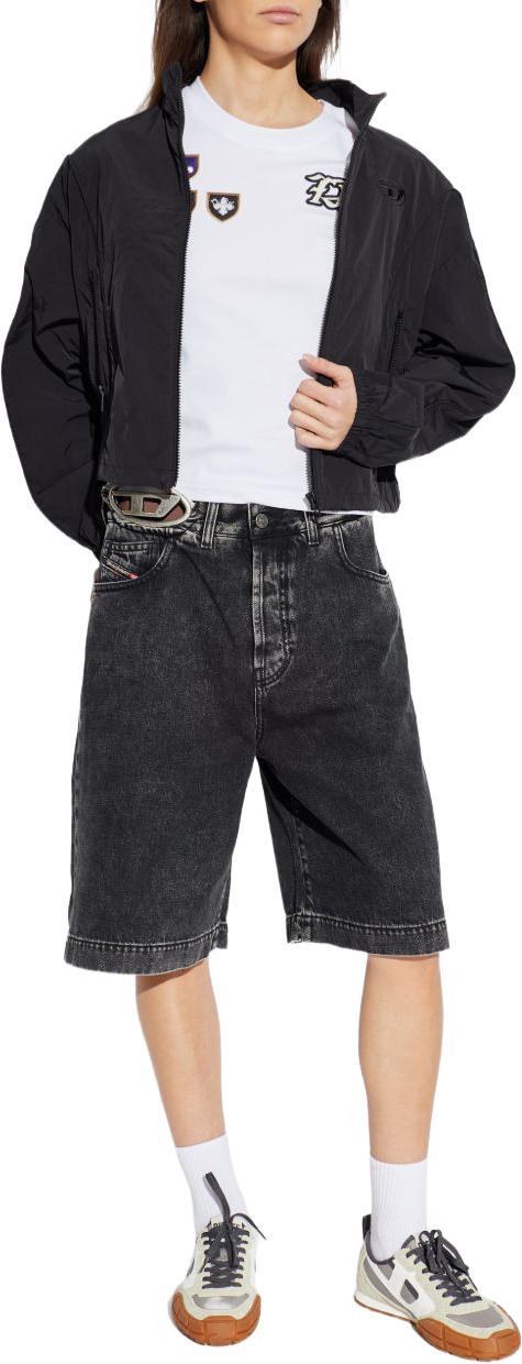 26SS 디젤 숏팬츠 A217190ADCE02 BLACK - DIESEL