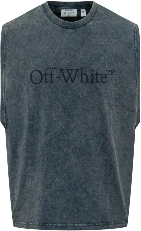 26SS 오프화이트 민소매 티셔츠 44MAC02FS26J001401 DONKERGREY