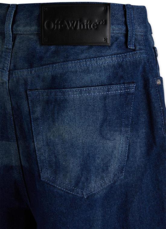  오프화이트 데님 숏팬츠 OMYC016S23DEN0016900 DIVERS - OFF WHITE