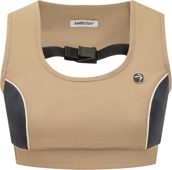  엠부시 트레이닝 티셔츠 BWAD006S24FAB0016200 BEIGE