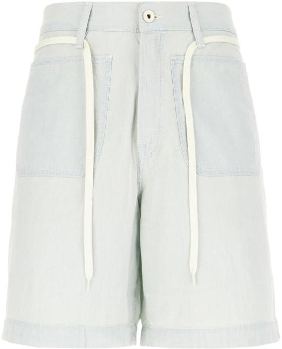 26SS 겐조 레이스 스트레이트 쇼츠 FG55DS3416F4DY LICHTBLUE