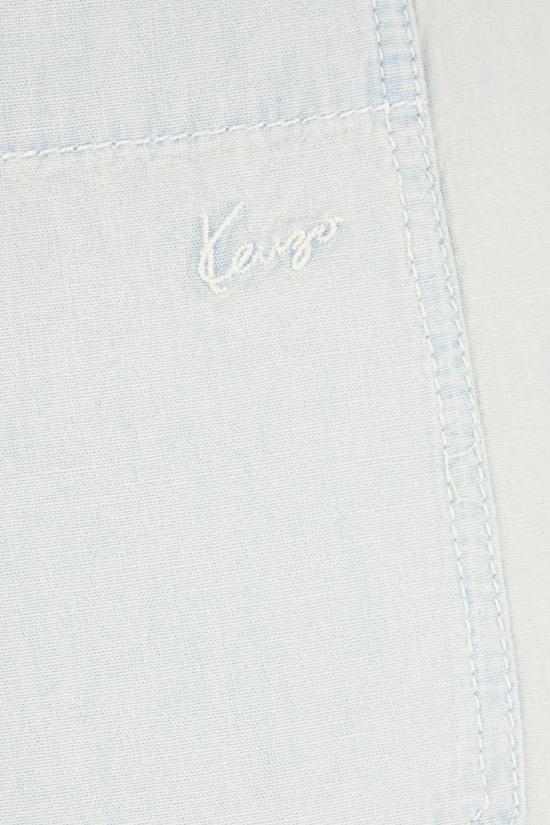 26SS 겐조 레이스 스트레이트 쇼츠 FG55DS3416F4DY LICHTBLUE - KENZO