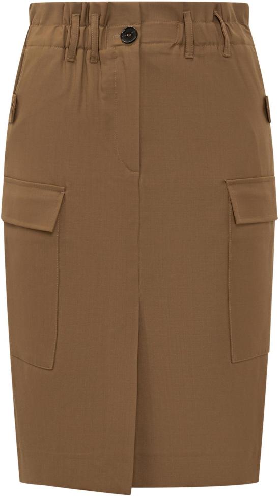 25FW 이로 미디 스커트 25WWM31CARRIEBRO3525W BROWN