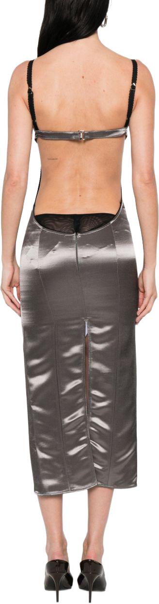 26SS 디 아티코 미디 원피스 260WCW00279VVV112AA708 GREY - THE ATTICO