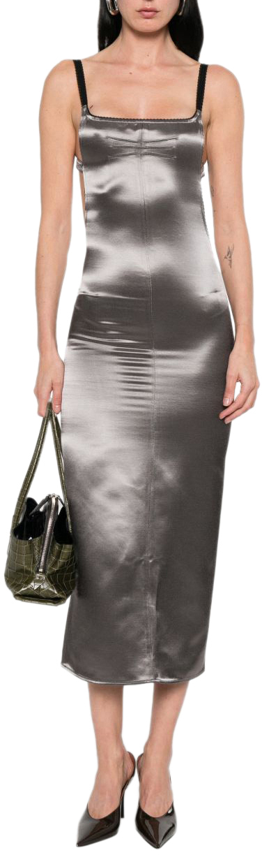 26SS 디 아티코 미디 원피스 260WCW00279VVV112AA708 GREY - THE ATTICO