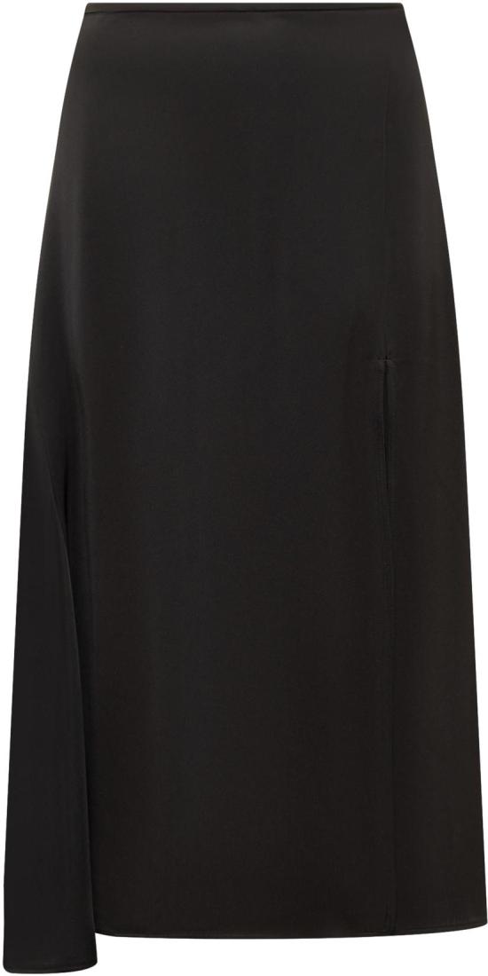  질샌더 롱 스커트 J02MA0203J65022001 BLACK
