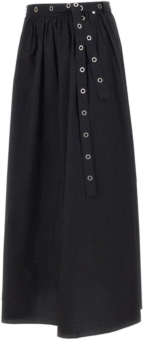 26SS 보스 롱 스커트 50559088001 BLACK - BOSS