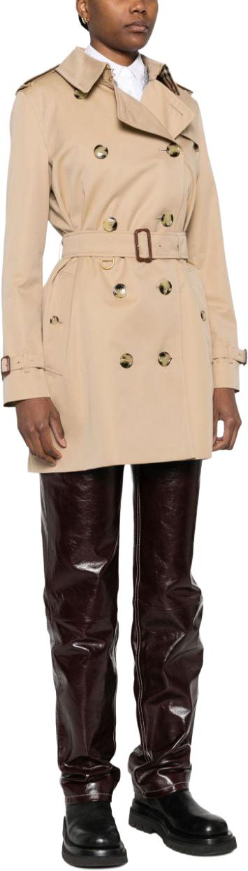 25SS 버버리 숏 켄싱턴 헤리티지 트렌치 코트 8079417A1366 BEIGE - BURBERRY