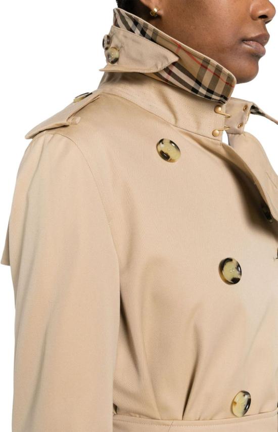 25SS 버버리 숏 켄싱턴 헤리티지 트렌치 코트 8079417A1366 BEIGE - BURBERRY