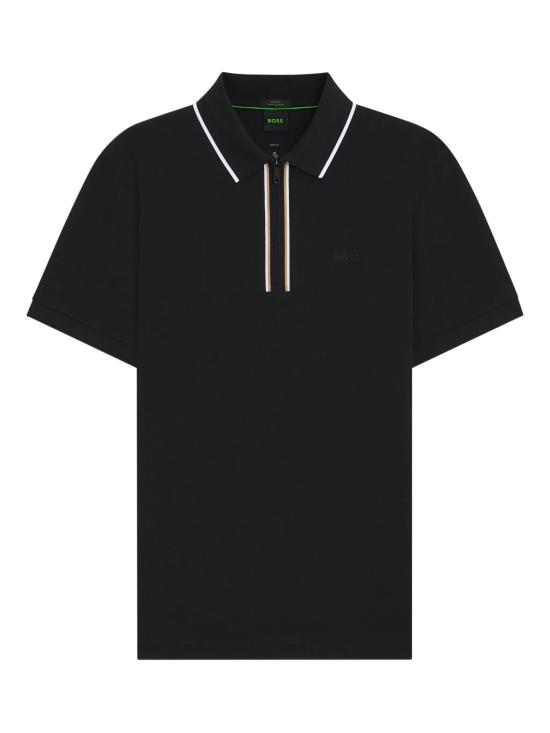 26SS 보스 폴로 티셔츠 50555698 001 Black