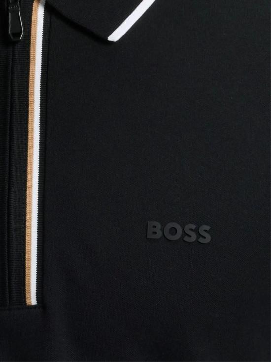 26SS 보스 폴로 티셔츠 50555698 001 Black - BOSS
