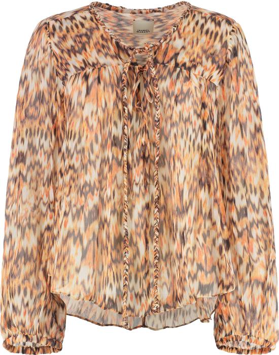 25SS 이자벨마랑 블라우스 25EHT0078FB ORANGE - ISABEL MARANT