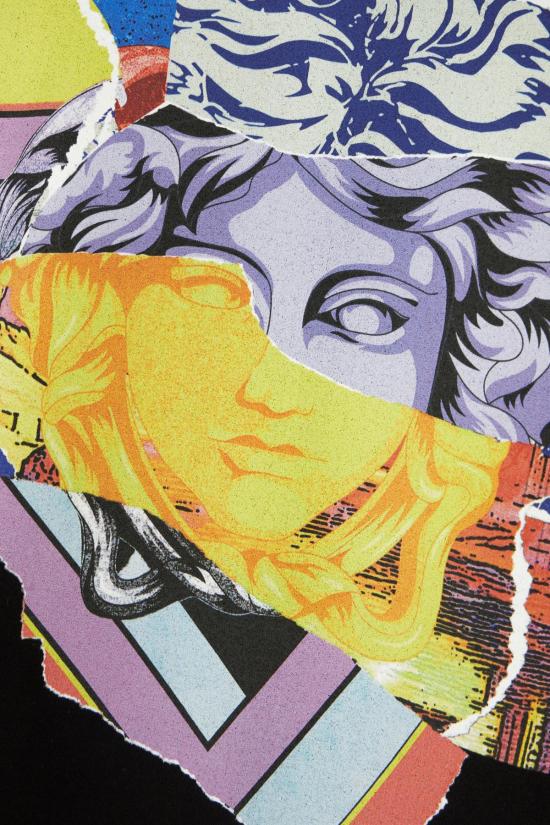 26SS 베르사체 반팔 티셔츠 10133021A167001B000 BLACK - VERSACE