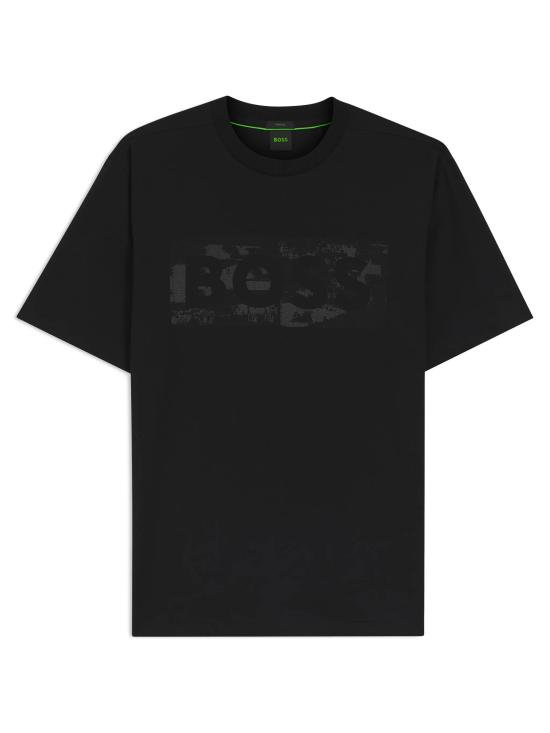 26SS 보스 반팔 티셔츠 50559363 001 Black