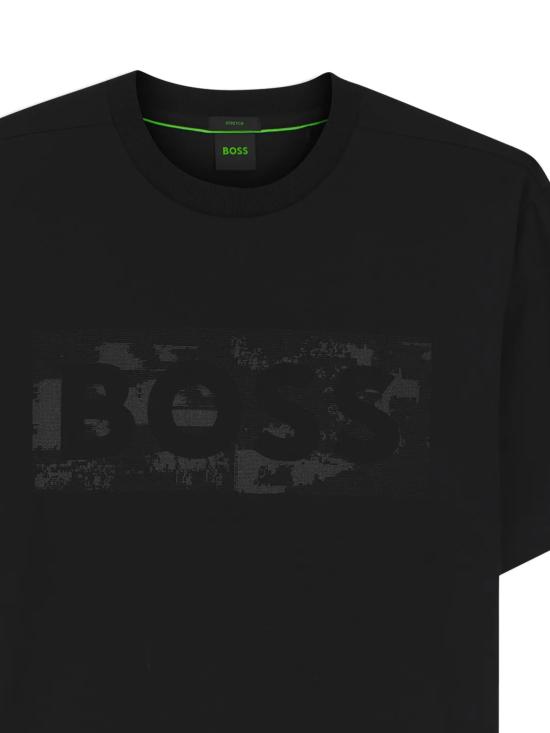 26SS 보스 반팔 티셔츠 50559363 001 Black - BOSS