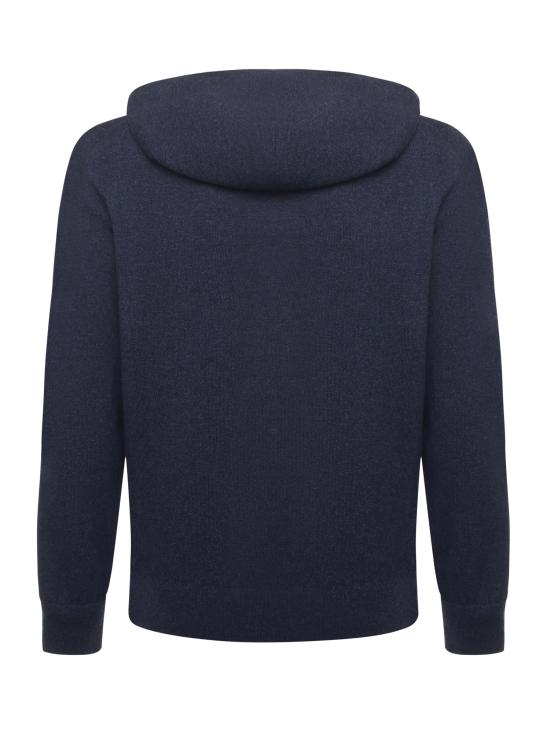 26FW 갈리아노 후드 티셔츠 57180 19638589 Navy blue - GALIANO