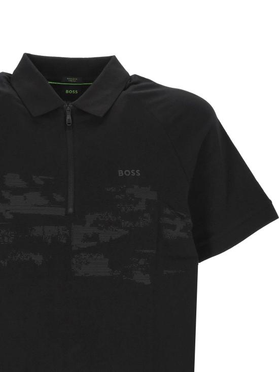 26SS 보스 폴로 티셔츠 50559010 001 Black - BOSS