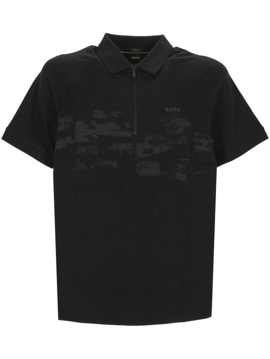 26SS 보스 폴로 티셔츠 50559010 001 Black