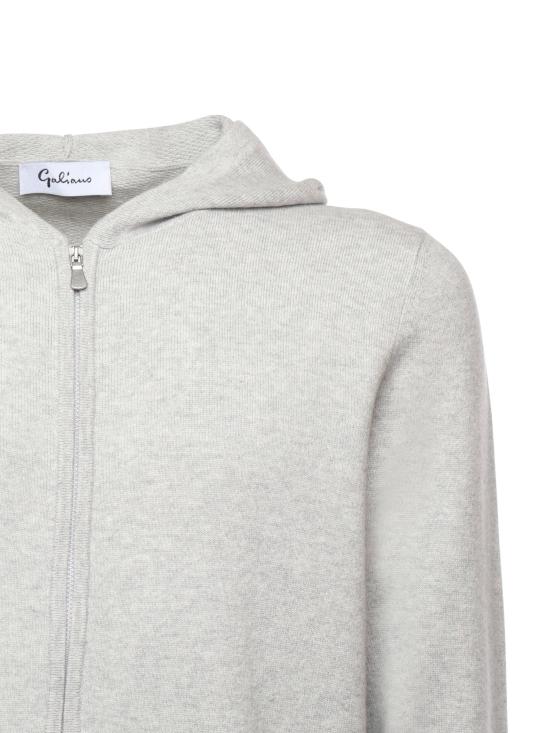 26FW 갈리아노 후드 티셔츠 57180 19638044 LIGHT GREY - GALIANO