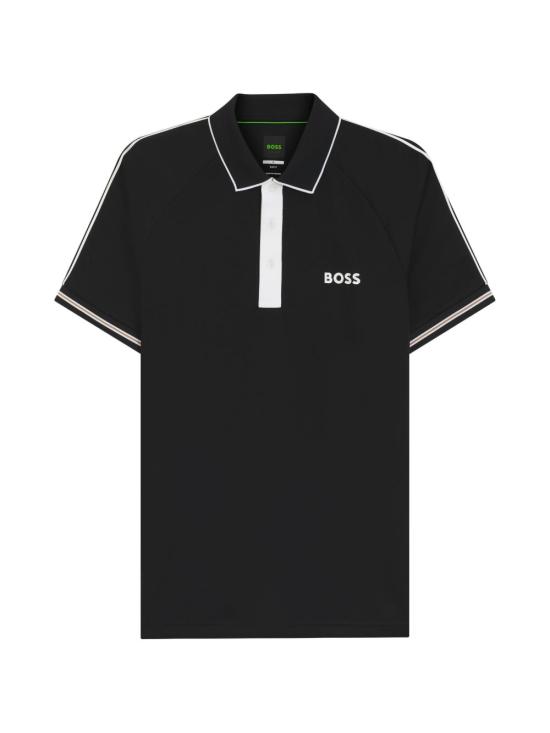 26SS 보스 폴로 티셔츠 50559214 001 Black