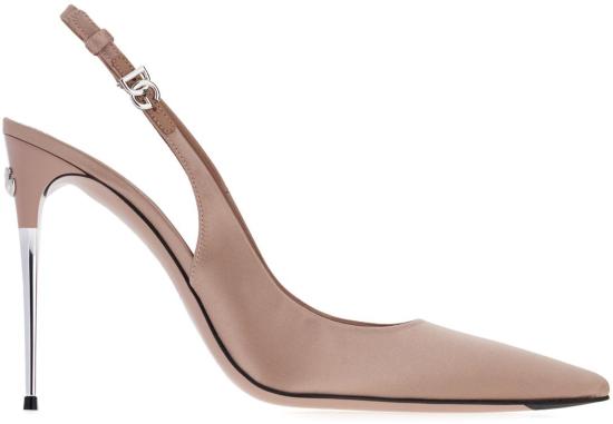 26SS 돌체앤가바나 새틴 슬링백 CG0776A76308H056 PINK