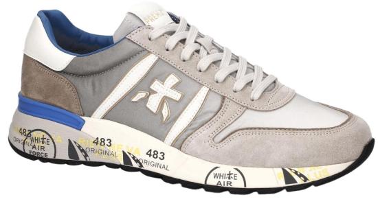 26SS 프리미아타 랜더 코어 레이스업 스니커즈 LANDER8010 GREY - PREMIATA